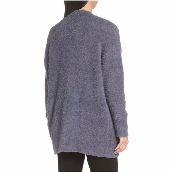 Barefoot Dreams® CozyChic™ Cardigan in Deep Sea Blue - Picture 2 of 7